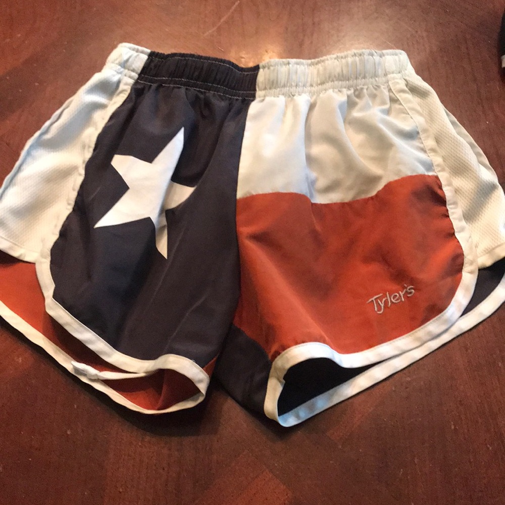 Tyler’s athletic shorts